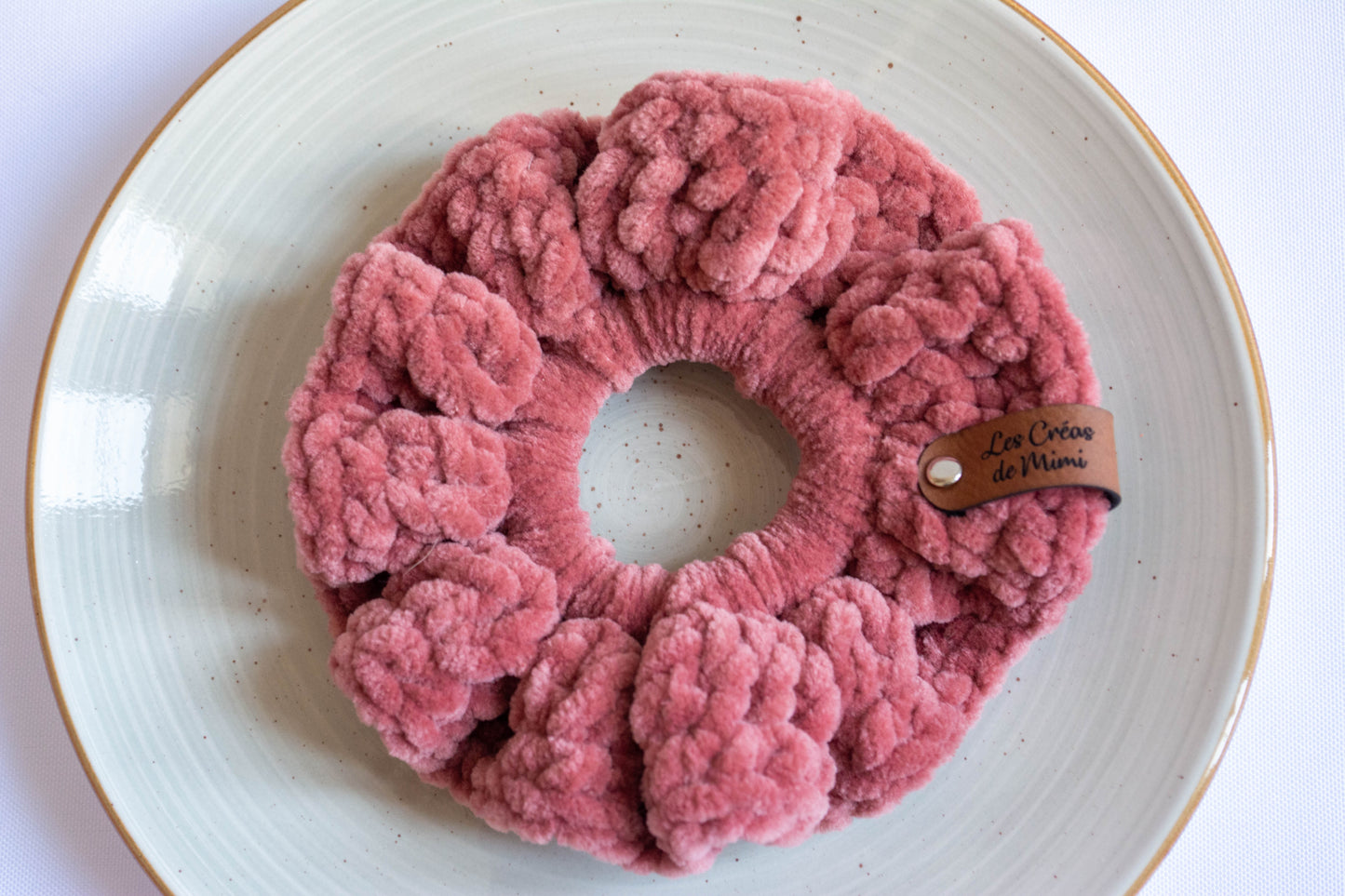 Chouchou au crochet Uni