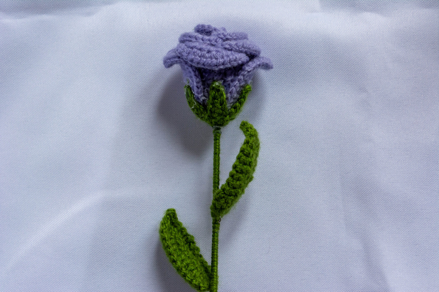 Rose au crochet