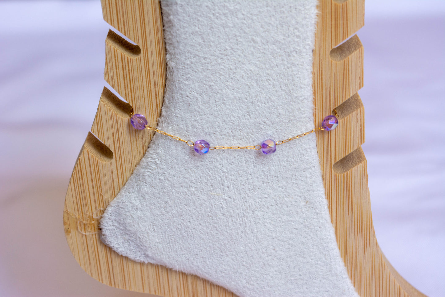 Bracelet de cheville Esmeralda