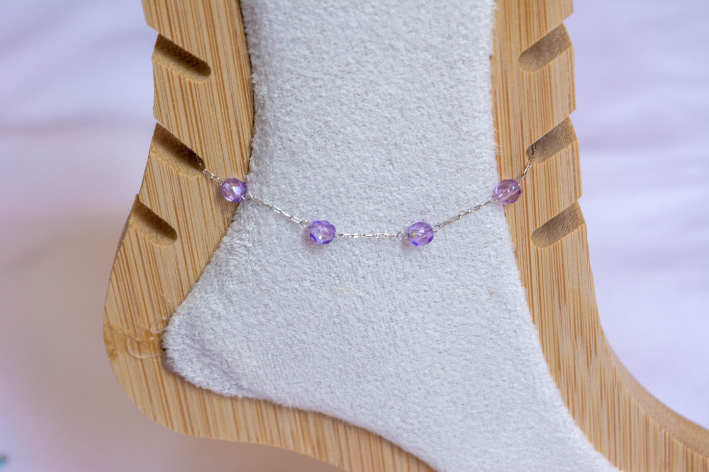 Bracelet de cheville Esmeralda