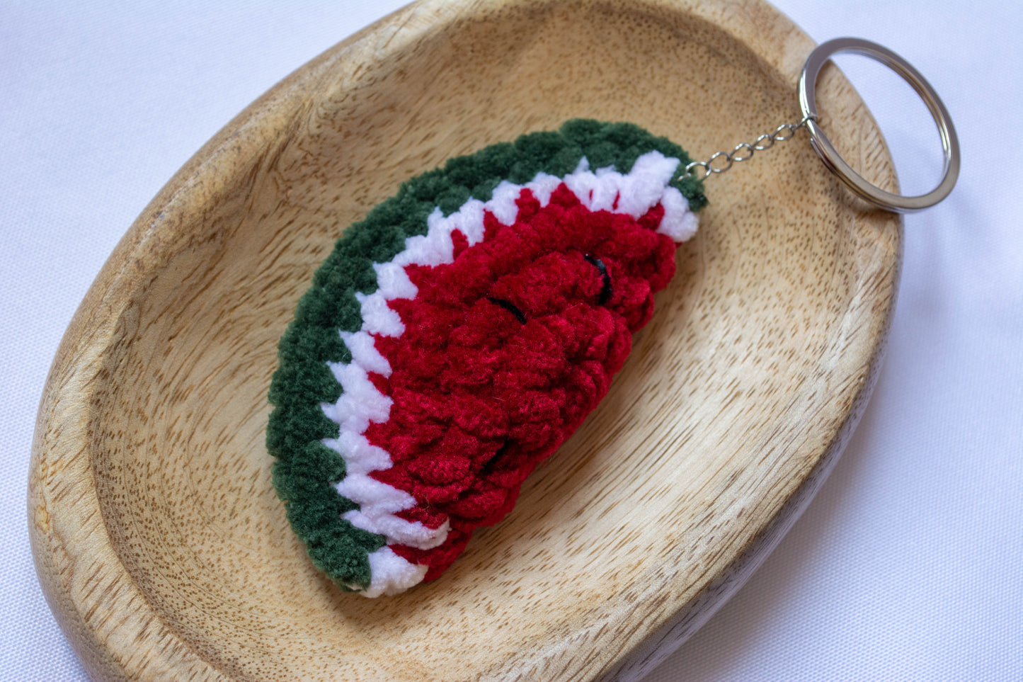 Porte-clés fruit au crochet