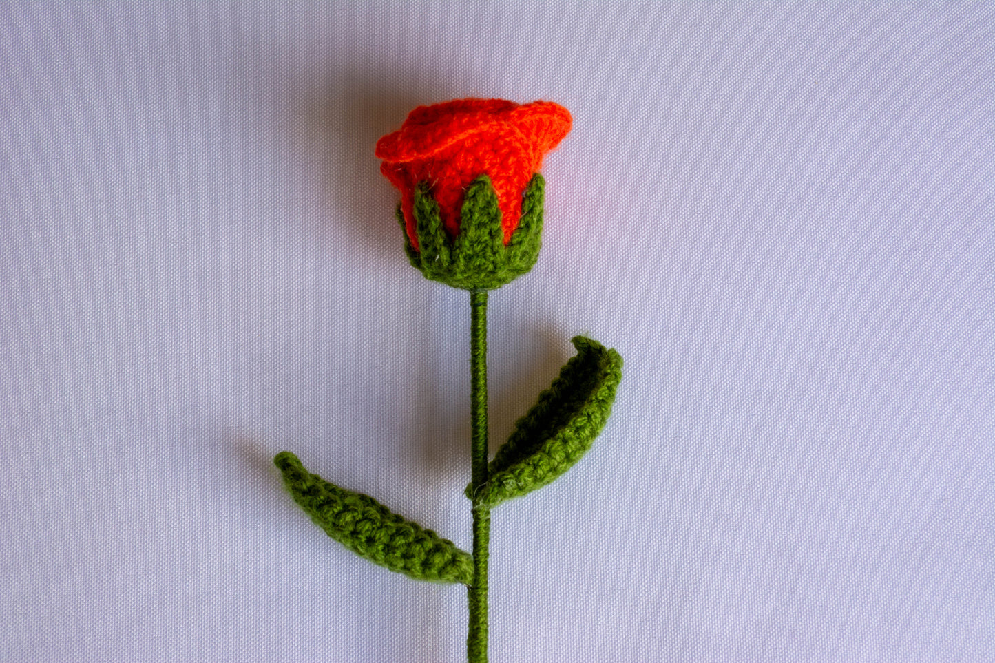 Rose au crochet