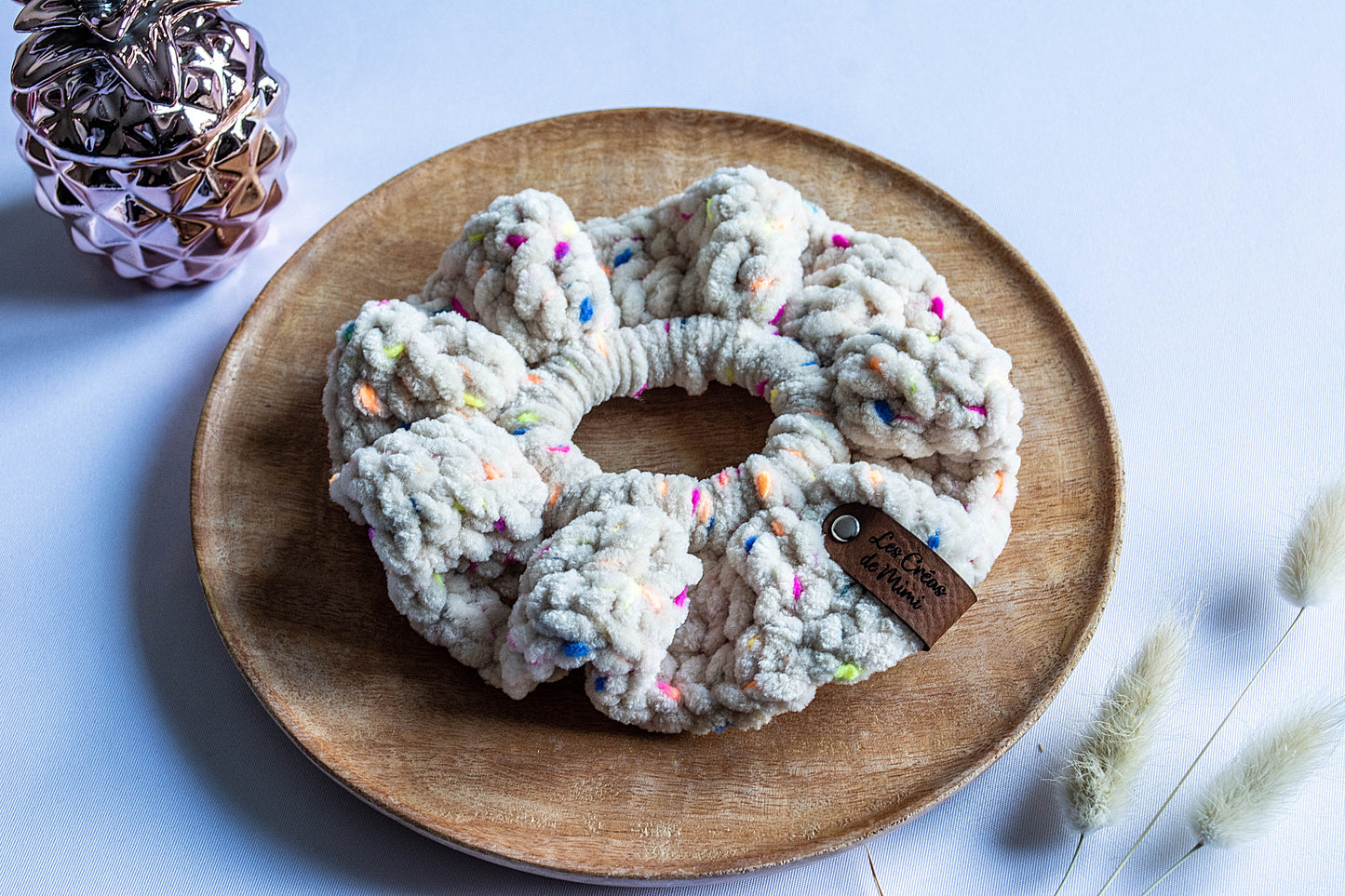 Chouchou au crochet Tacheté