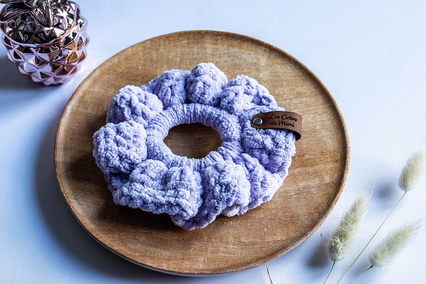 Chouchou au crochet Uni