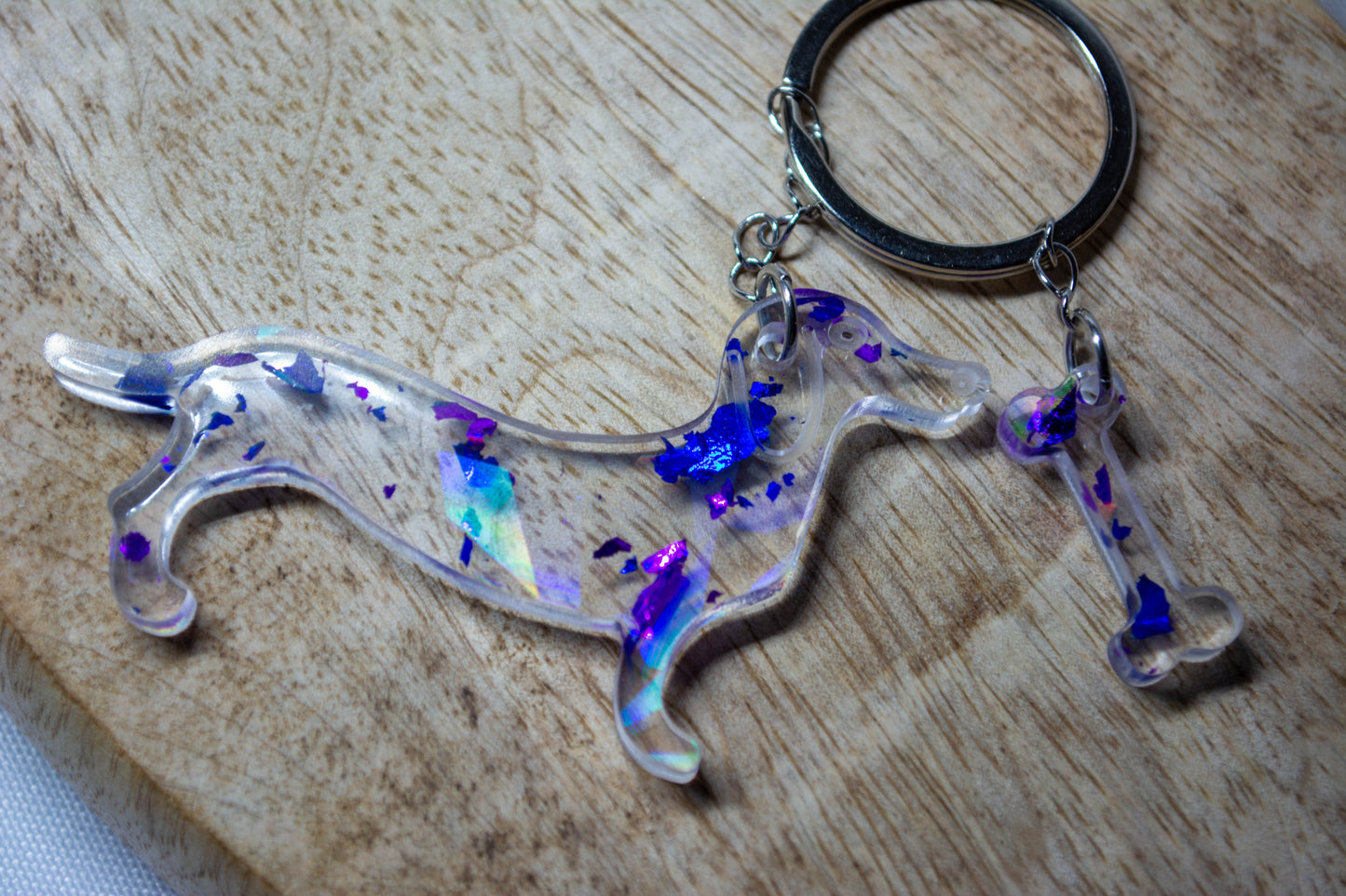 Porte-clés Chien saucisse