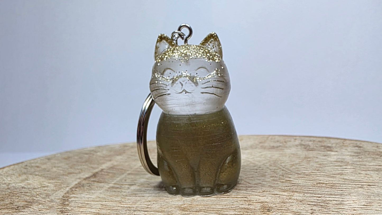 Porte-clés Chat statut