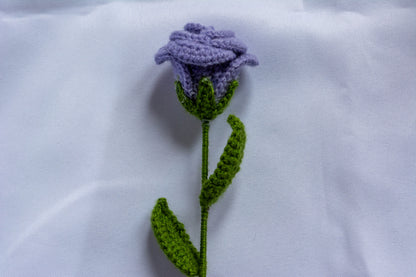 Rose au crochet