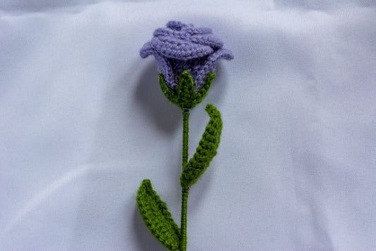 Rose au crochet