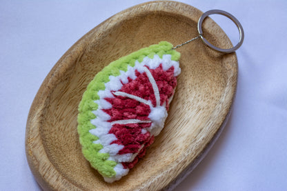 Porte-clés fruit au crochet