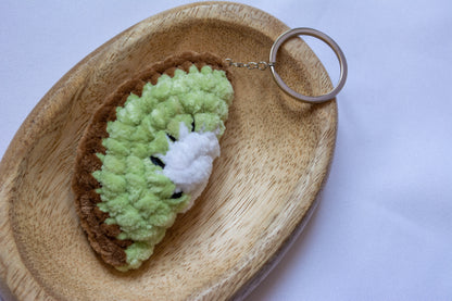 Porte-clés fruit au crochet