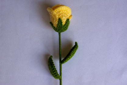 Rose au crochet