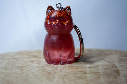 Porte-clés Chat statut