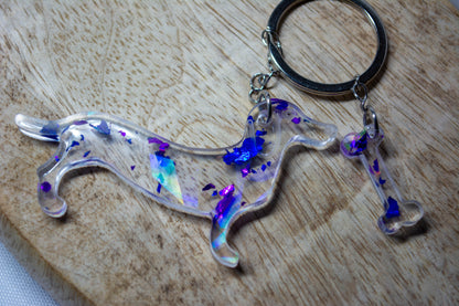 Porte-clés Chien saucisse