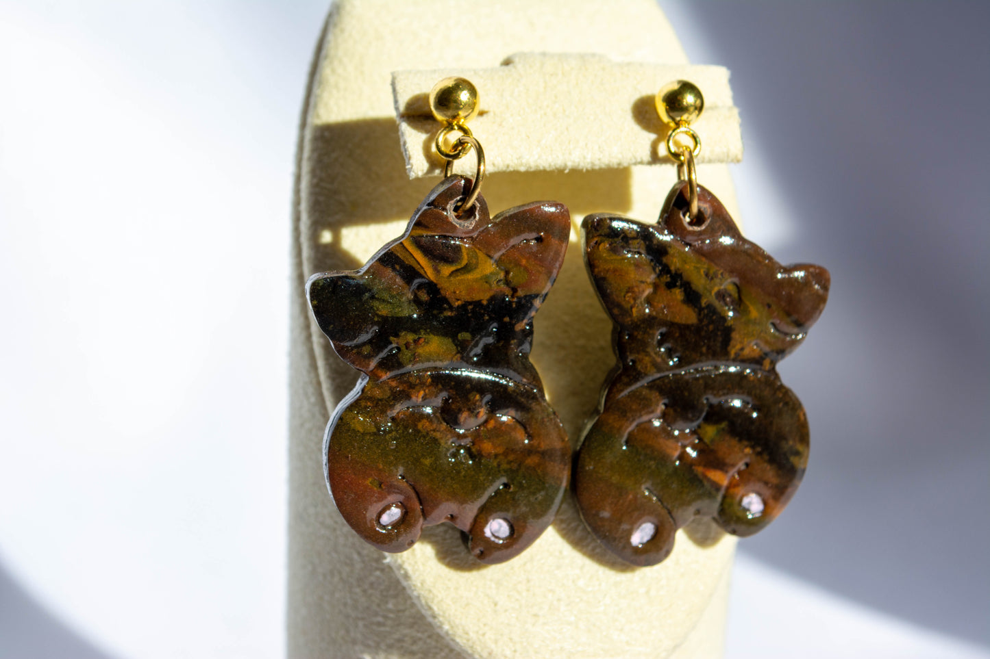 Boucles d'oreilles Corgi