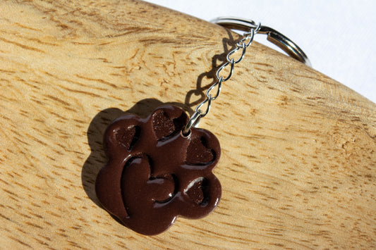 Porte-clés mini Patte Cœur Signature