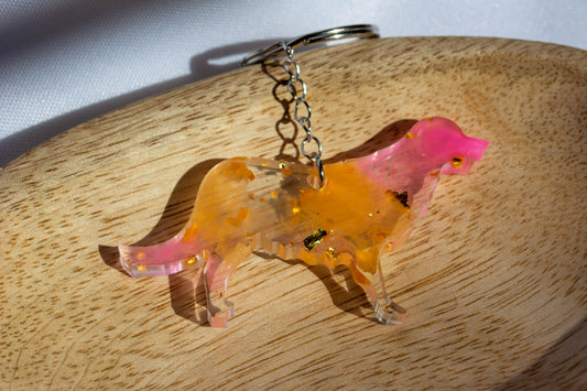 Porte-clés Chien debout