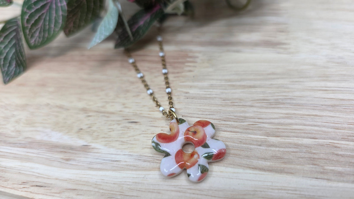 Collier Pêche Melba