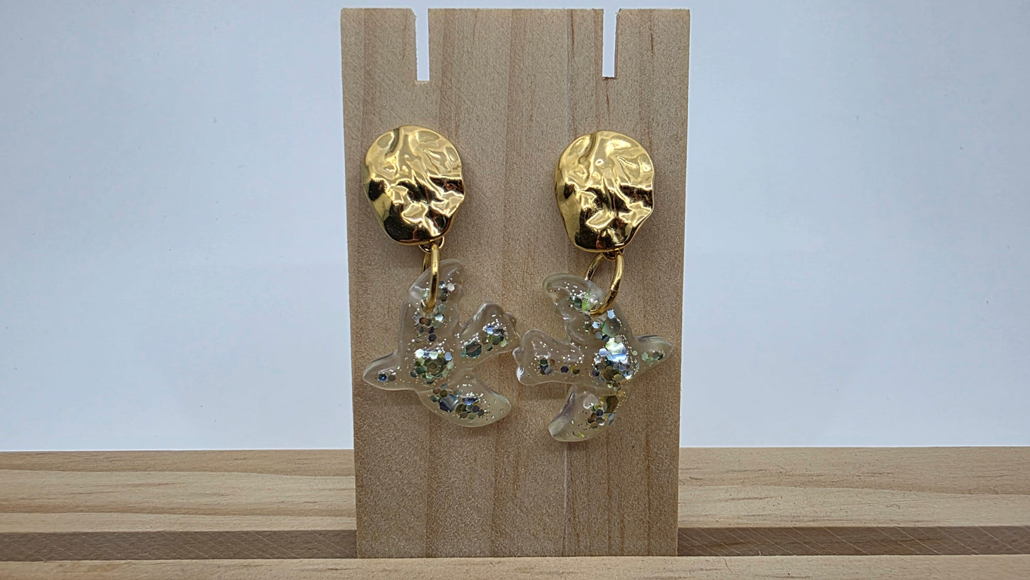 Boucles d'oreilles Oiseaux n°3