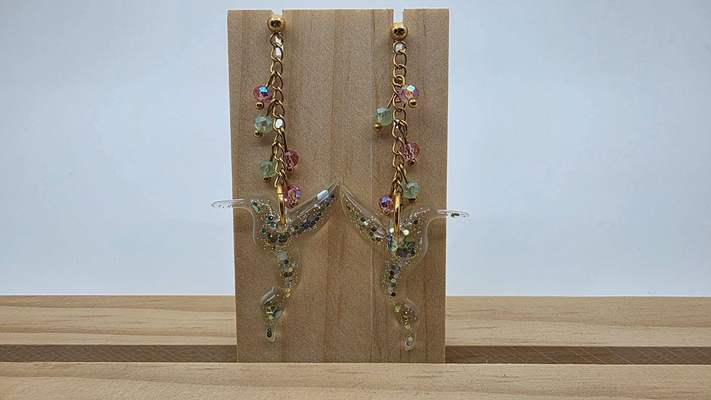 Boucles d'oreilles Oiseaux n°1