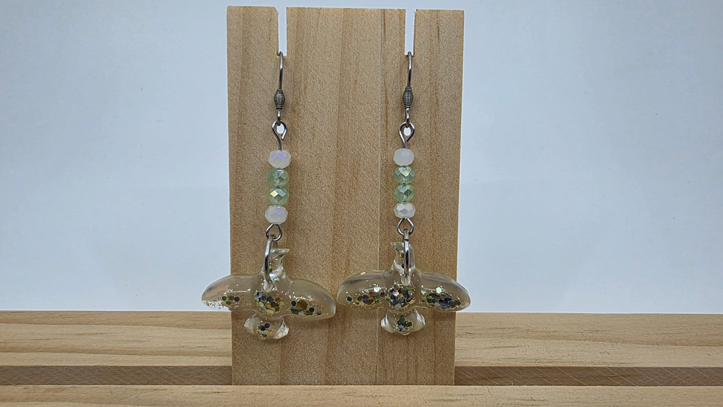 Boucles d'oreilles Oiseaux n°4