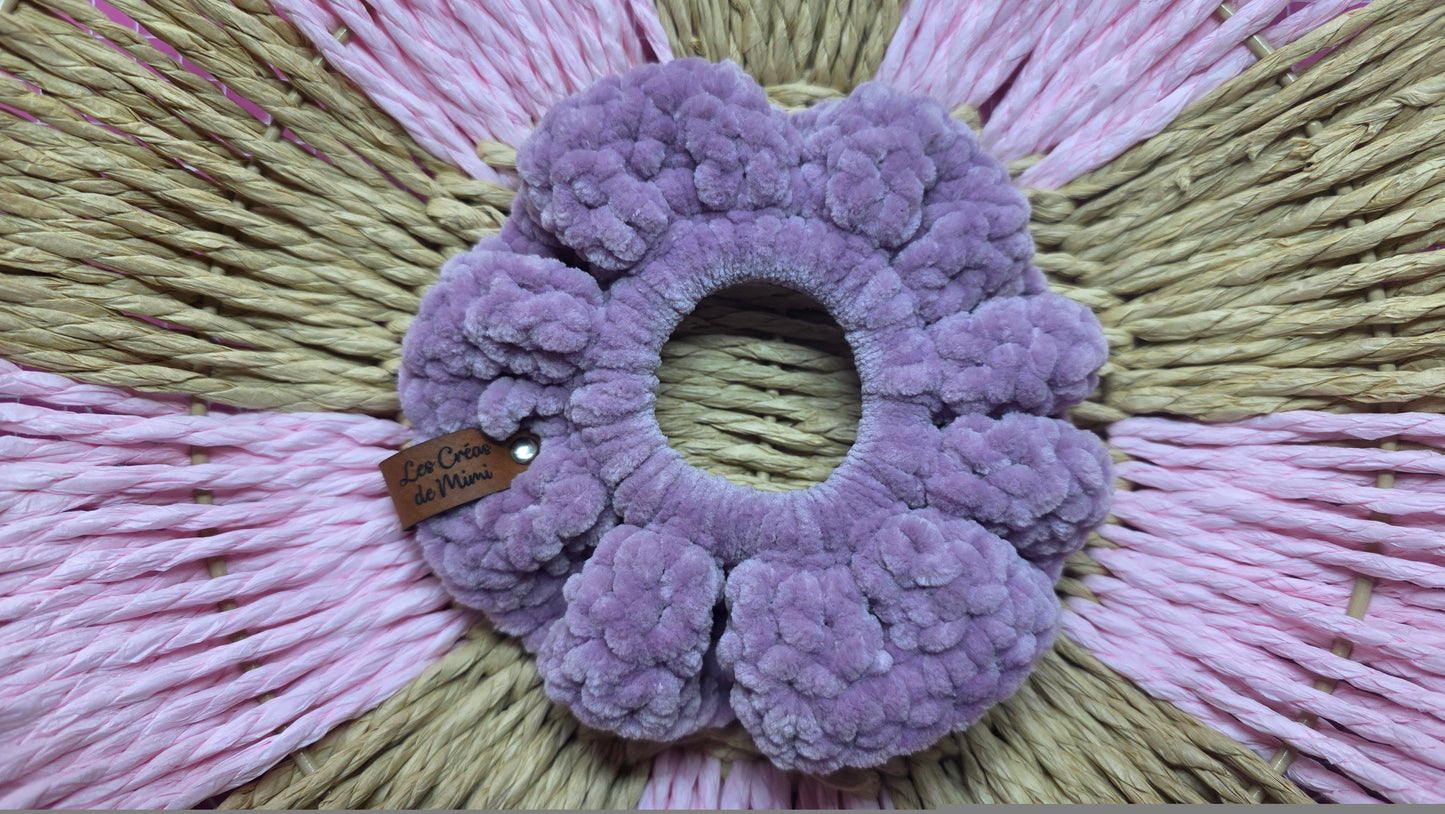 Chouchou au crochet Uni