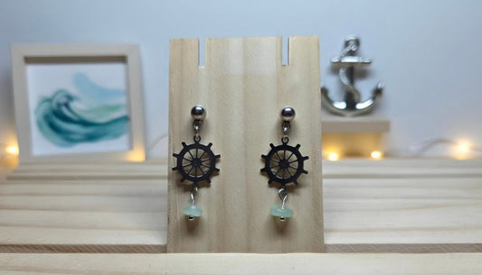 Boucles d'oreilles Gouvernail
